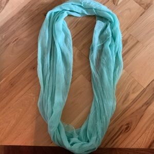 Teal Infinity Scarf
